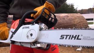 STIHL Product Feature  Quickstop® Chain Braking System