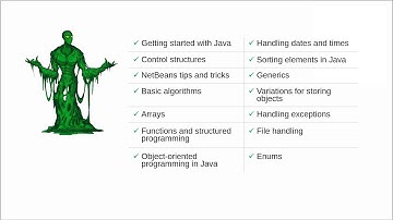 Easy-to-follow #Java programming - Course summary