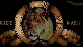 MGM 2012-2021 logo, but Leo's roar was replaced with Justin Luis Encarnacion's glitching sound