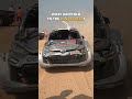 Turned Rally Saudi into convertible mode real quick 😅 #wrc
