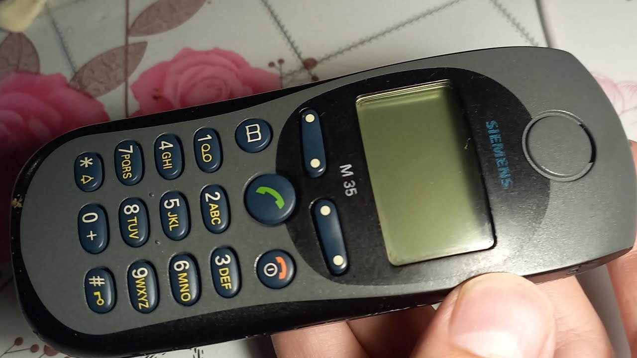 Siemens M35i.  Обзор на ретро защищённый телефон из 2000 года. #siemens #ретро