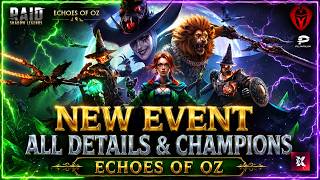 🔥 Echoes of OZ Revealed! ALL Champions and Details Explained! | Raid: Shadow Legends