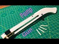 【DIY】A MINI Pump Nerf blaster | MINI Slingshot Gun |  3D PRINTING