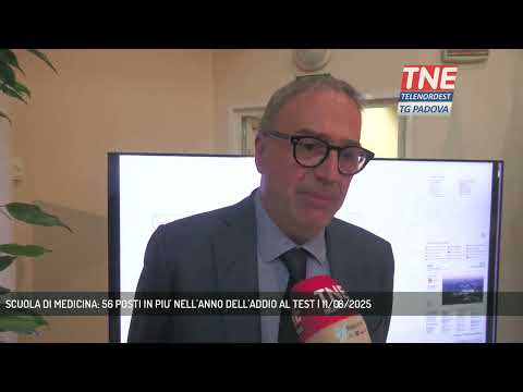 SCUOLA DI MEDICINA: 56 POSTI IN PIU' NELL'ANNO DELL'ADDIO AL TEST | 11/08/2025