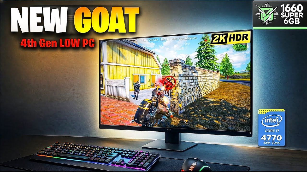 They Have High End PC… I Have i7 4th Gen | NEW GOAT PUBG Mobile❤