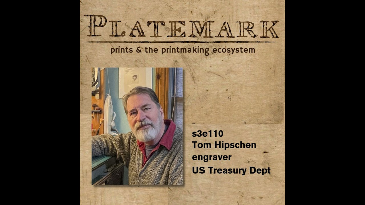 s3e110 engraving currency and stamps with Tom Hipschen