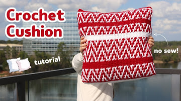 How To Crochet a Pillowcase | Crochet tutorial