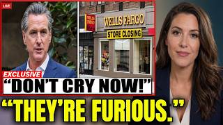Governor Of California CRIES After Wells Fargo Announces its Departure From the State to Florida!