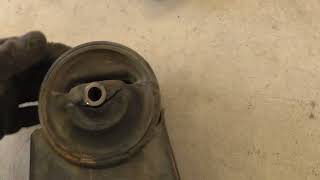 2003 Nissan Maxima front engine mount replacement