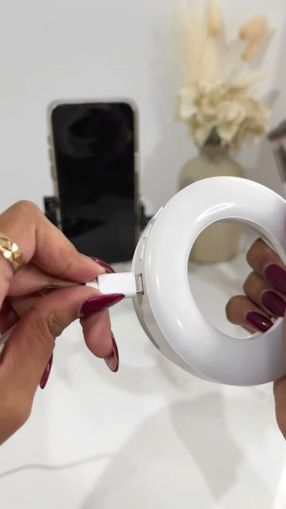 Luvo Selfie Light | Professional LED Ring Light | Makeup & Content Lighting | Adjustable Studio Glow