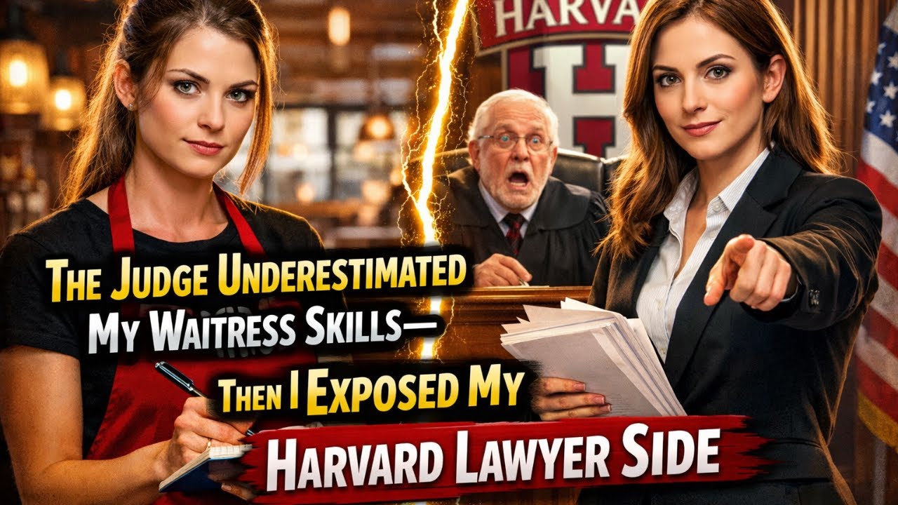 Судья недооценил мои навыки официантки, а затем я показала свою сторону юриста из Гарварда.