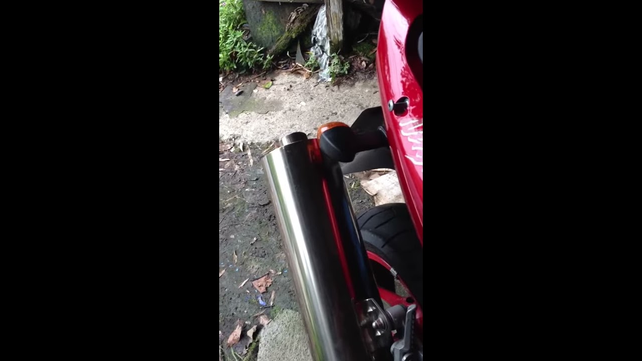 ZX-12R 純正マフラーサウンド - YouTube