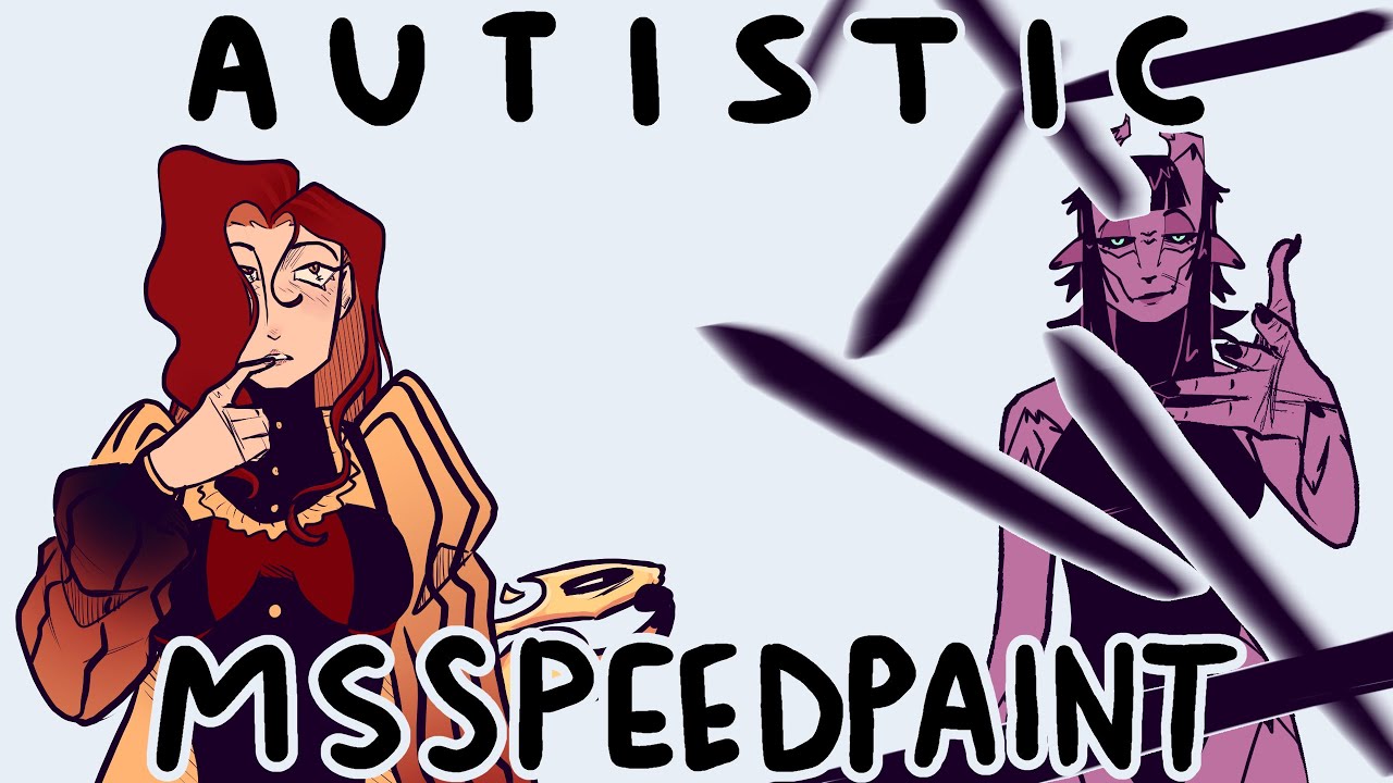 Autistic MSSpeedPaint | How to Draw Follet like a PRO (Not Clickbait)