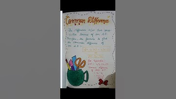 Arithmetic progression project file class 10th//Class 10th//(@tanumonga )