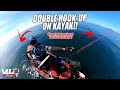 Double Hook UP on Kayak!! Diserang GANGSTER laut!! - VLUQ#122