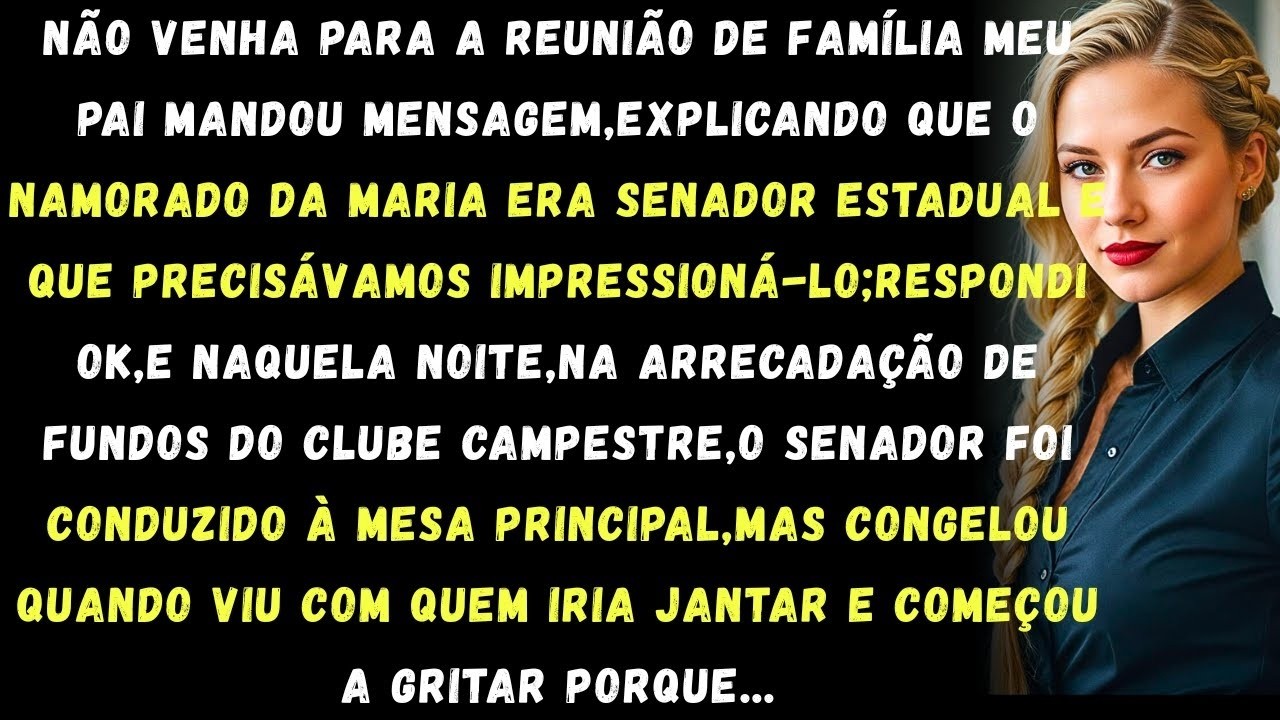 Estava eu a preparar-me para maís uma noite de trabalho, quando o meu telémové tocou. Era o meu chefe de gabinéto, com a voz tremida: «Senhór governador, a sua irmã está a dar uma entrevista em...