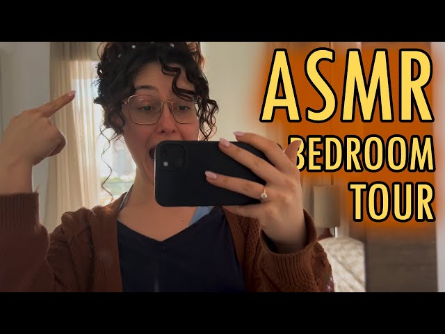 ASMR wedding hairstyle, bedroom tour (lofi)