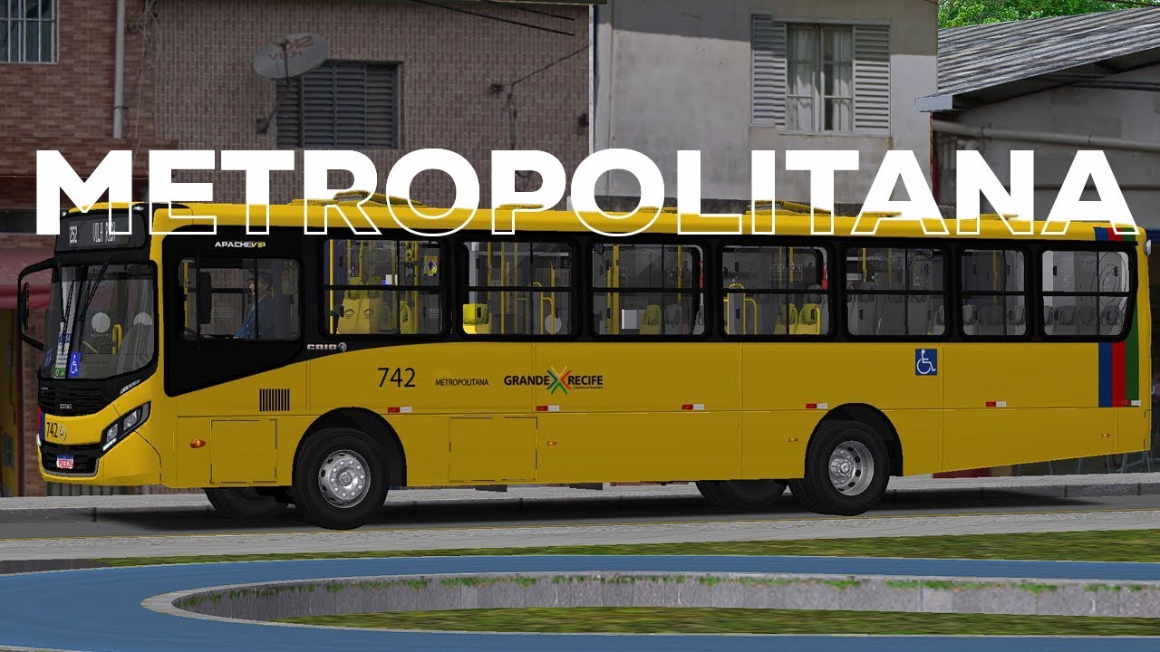 OMSI 2 | 252 T.I Jaboatão / Vila Rica | Caio Apache Vip IV OF-1721 BT5 Mapa Litoral Sul