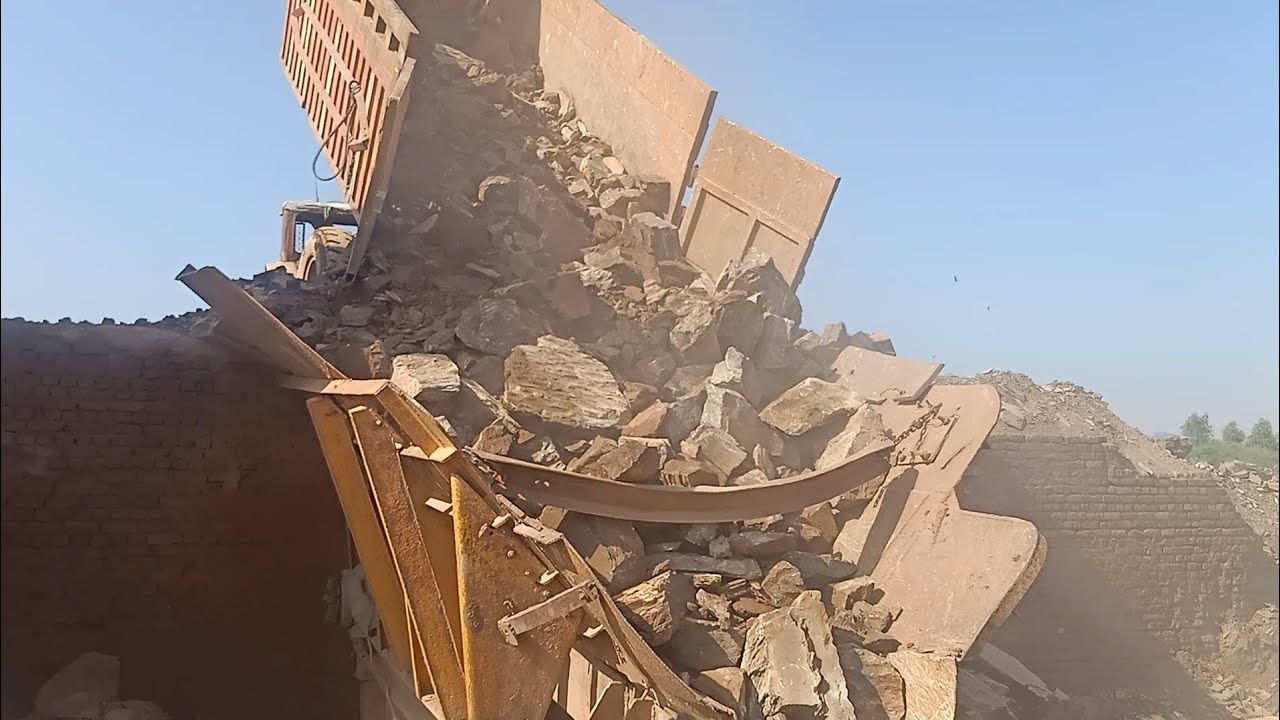 How Big Rock Crushing.powerful jaw Crusher machine