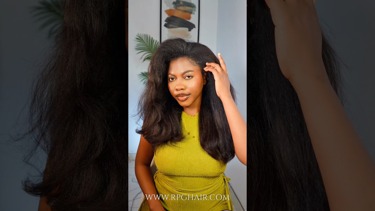 WEAR & GO! This 3-in-1 half wig is my daily game-changer. #halfwig