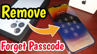 How To Unlock iPhone If Forgot Password | Remove iPhone Passcode