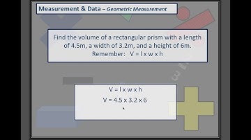 Mr. Lee Math Video Tutorial  - Finding Volume of a Rectangular Prism - Part 2