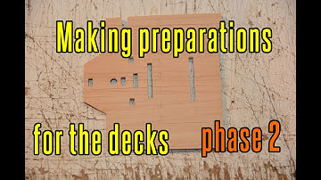 RMS Titanic - part 5 Making Preparations For The Decks (phase 2)