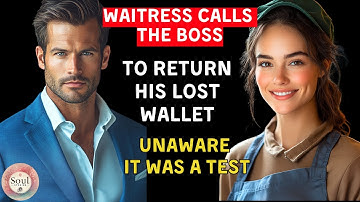 WAITRESS CALLS THE BOSS TO RETURN HIS LOST WALLET — UNAWARE IT WAS A TEST