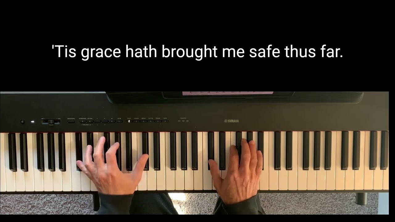Amazing Grace (with lyrics) - Piano Improvisation 