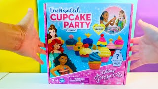 ASMR No Talking Toy Unboxing | Disney Enchanted Cupcake Party Game