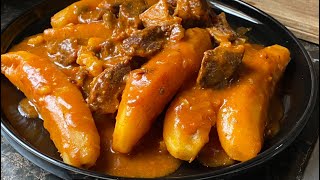 Beef katogo😋|delicious matooke and meat😋