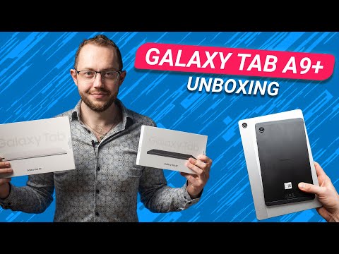 Samsung Galaxy Tab A9 und A9+ Unboxing: Mein erster Eindruck