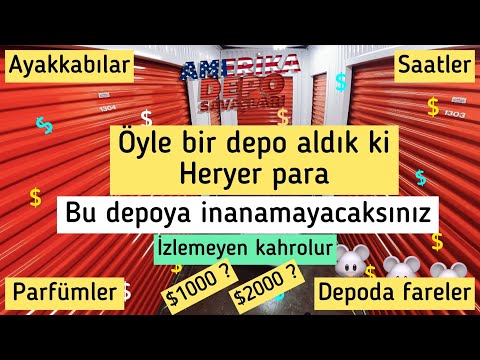 Öyle bir depo aldık ki / izlemeyen kahrolur