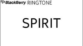 BlackBerry ringtone - Spirit (Original ringtone)