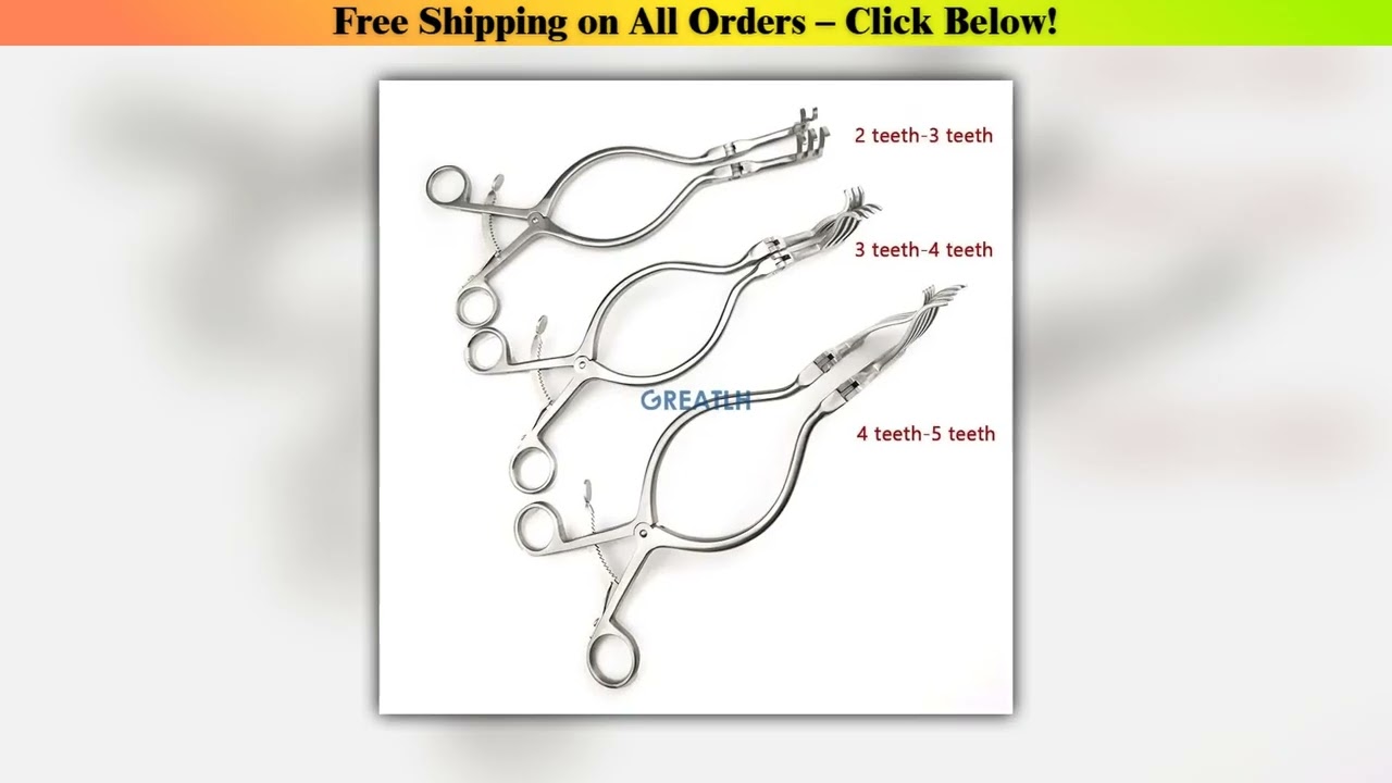 Three Type Choices Weitlaner Retractor Self-Retaining Retractor Stainless Steel Orthopedic