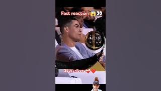 Fast reaction 😱👀 #football #edit #goat #worldcup #realmadrid #boxing #cr7 #cristianoronaldo #soccer