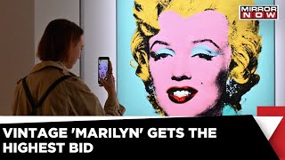 Famous Warhol's Marilyn Monroe Painting Sold For Record-Breaking $195m | Andy Warhol | English News Wealth