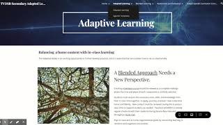 TVDSB Assessment and Evaluation Website Overview