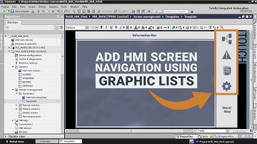 How to Add Intuitive Screen Navigation to Your TIA Portal HMI Template