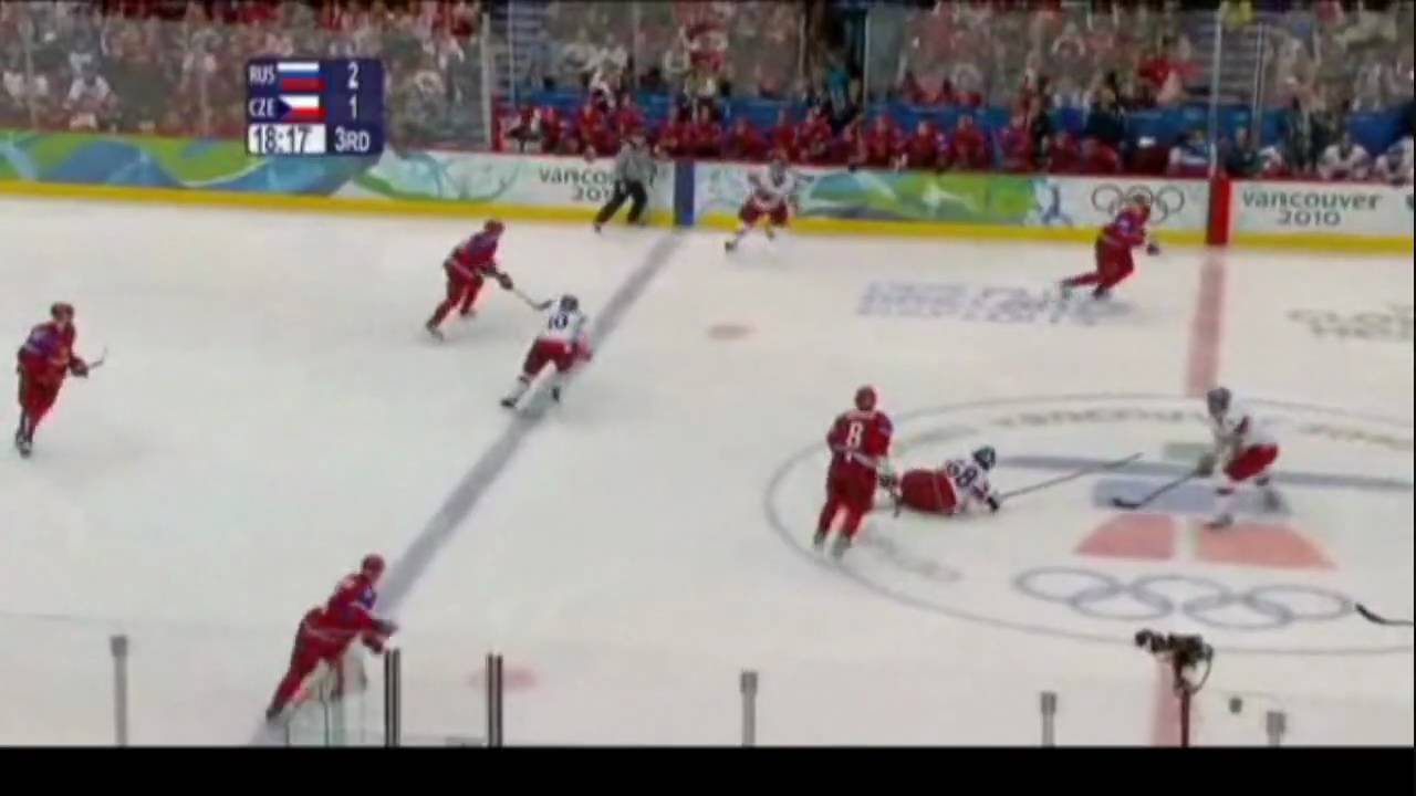 Alex Ovechkin check on Jaromir Jagr highlights Russia's 4-2 men's