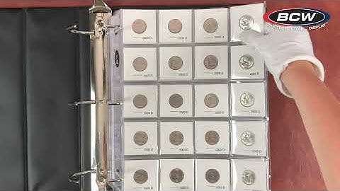 BCW Coin Collector’s 3 Inch Binders