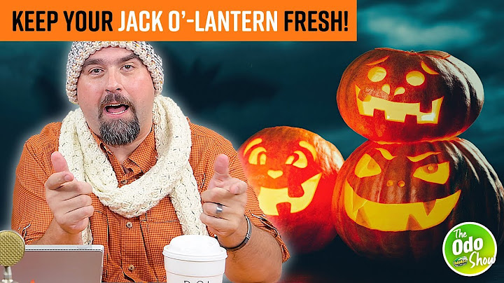 How to Keep Carved Pumpkins From Rotting [Halloween Tips: Make Your Pumpkin Last Longer]