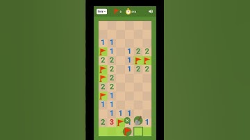 Google Minesweeper easy mode finishes in 16 sec