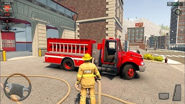Fire Engine Simulator Gameplay Trailer -(Android,IOS) | Top Best New Free Android Games