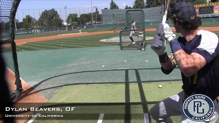 Dylan Beavers Prospect Video, OF, University of Ca...