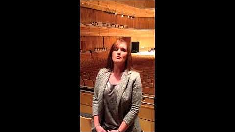 Fiona Thompson of Northern Sinfonia Chorus on 