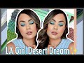 LA Girl Desert Dream Neon Blue Eyeshadow Makeup Tutorial