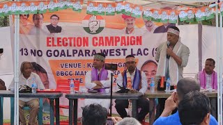 27th-3-26. MP Sir. Saleng Sangma, Assam A•dok-ona re•bai support-ko on•angaha || Youtube || Vlog