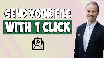 Excel - Send Excel as attachement in an Email - One click