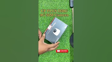 CP PLUS D31G 4G SIM Camera #cctv #cpplus #shorts